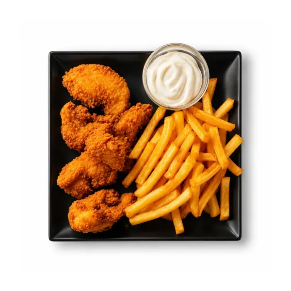 Crispy din piept de pui